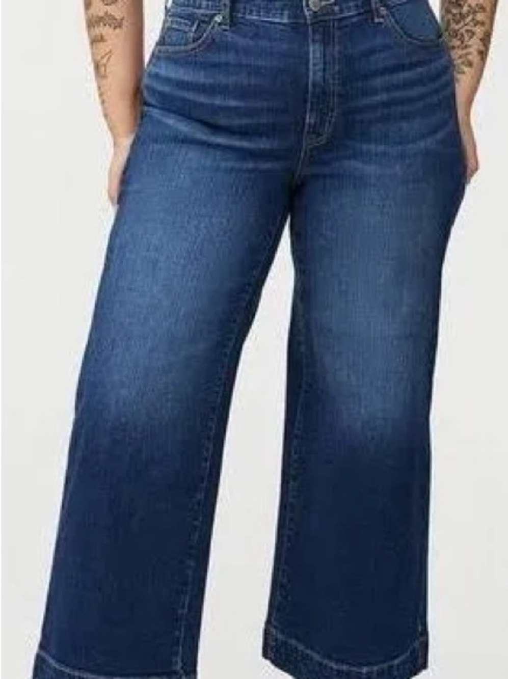 torrid Indigo Wide-Leg Flare Jeans